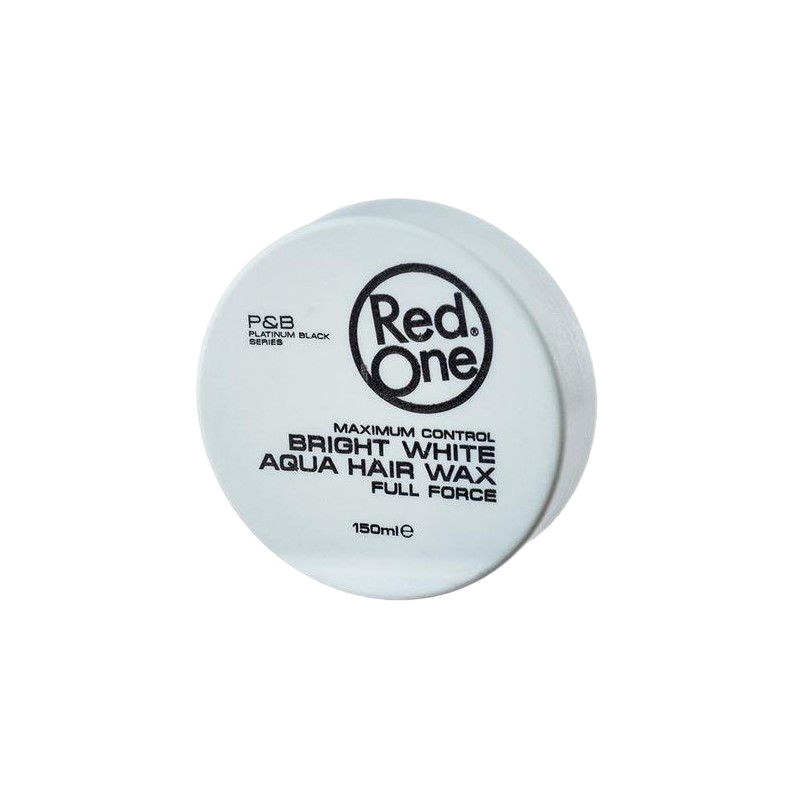Cera con Brillo RedOne - Bright White Aqua Hair Wax 150ml. Cera Con Brillo y Aroma a Uva - Imagen 2
